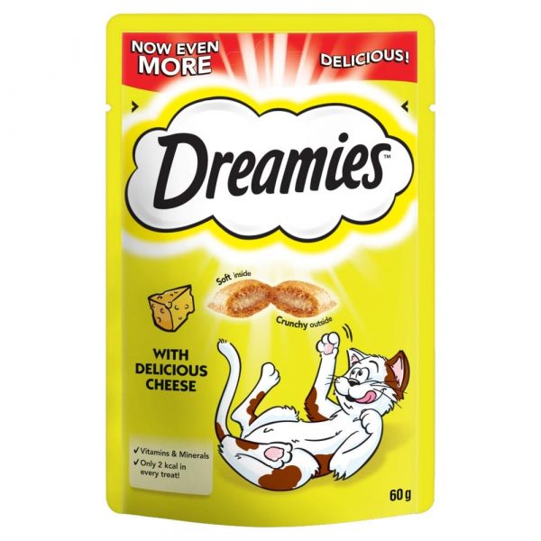 Dreamies Cat Treats With Delicious Cheese