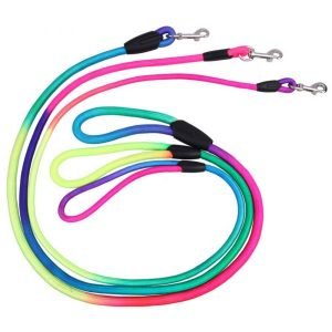 Multi Colour Leash Cats Dogs