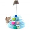 Track Of Tower With Spring Cat Toy Kitten Toys