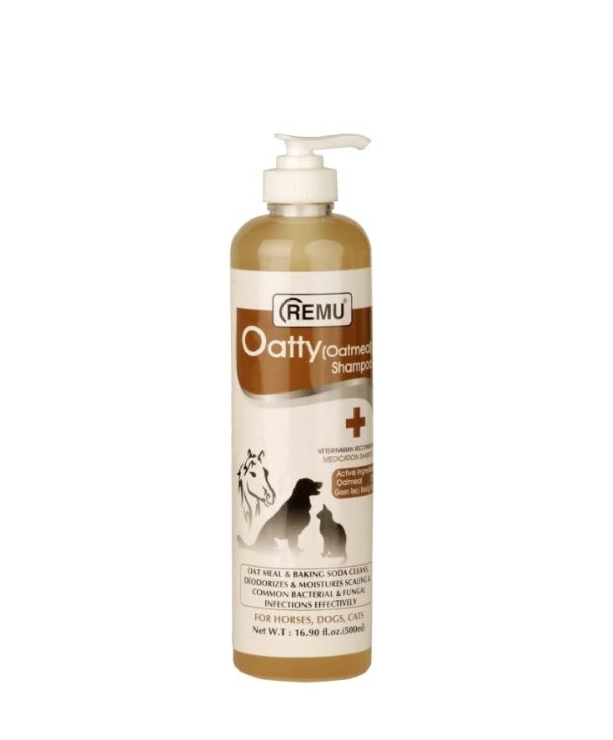 Remu Oatmeal Medicated Shampoo For Cat Dogs 120ML 400ML