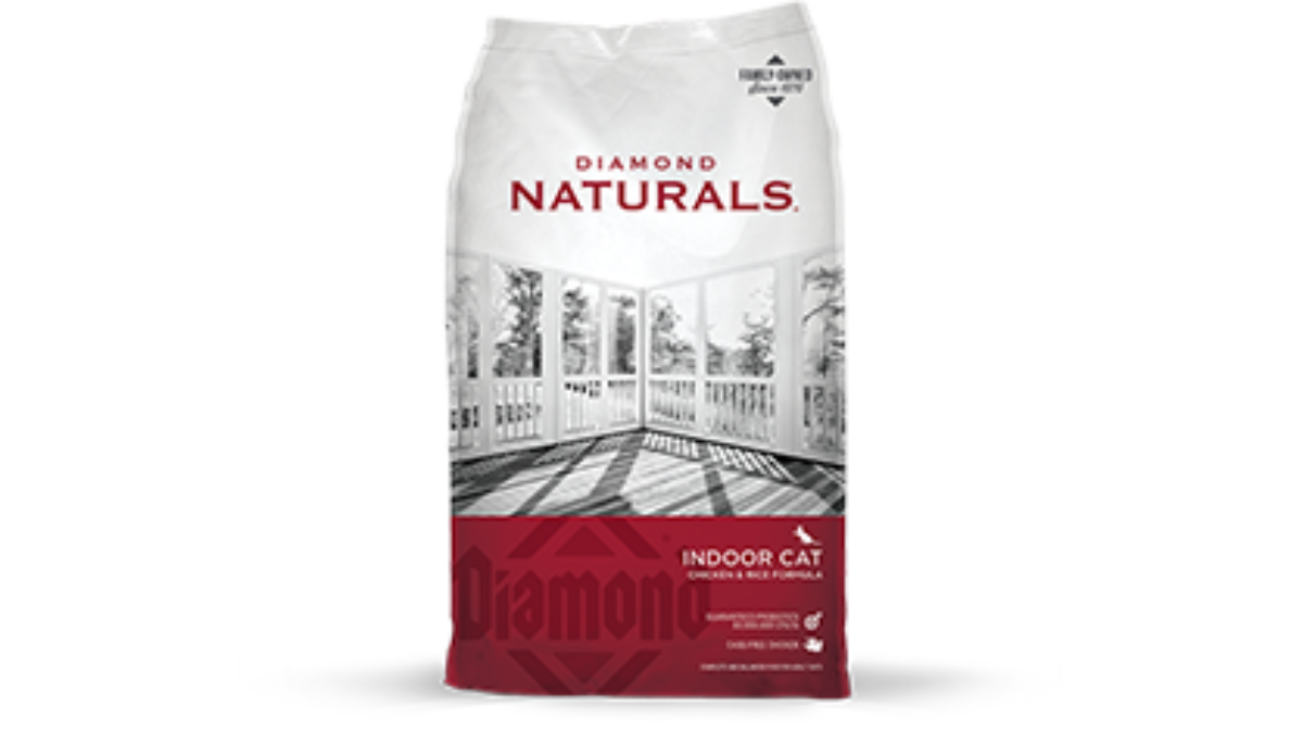 Diamond Naturals Indoor Cat Food Chicken Rice 1 kg 3kG