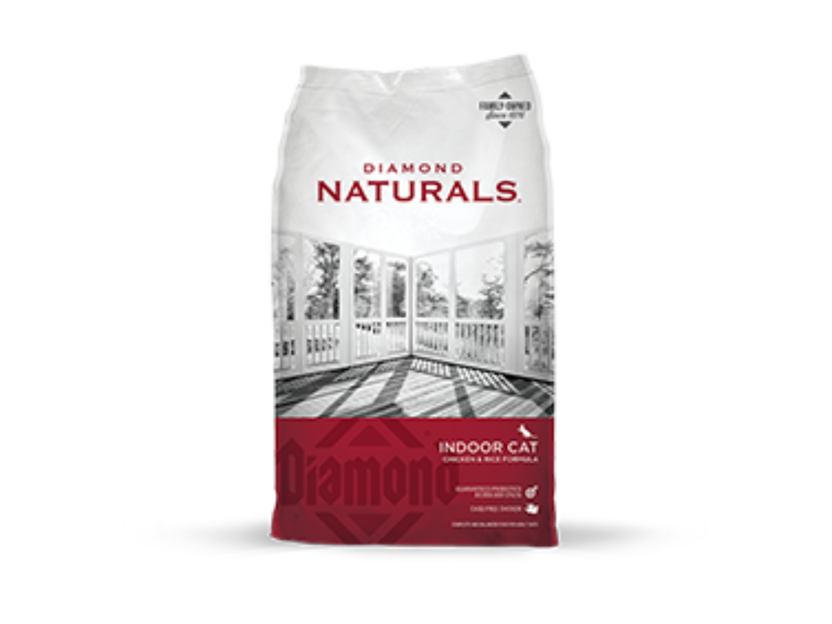 Diamond Naturals Indoor Cat Food Chicken Rice 1 kg 3kG