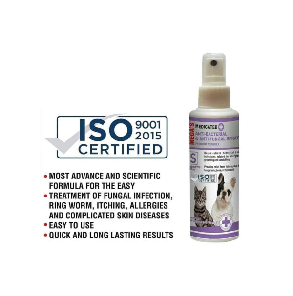 Anti Fungal & Anti Bacterial Spray For Cats and Dogs