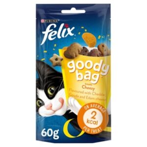 Felix Goody Bag Cat Treats Cheezy Mix Online Pakistan