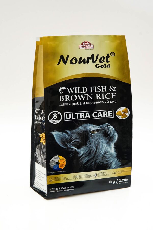 Nourvet Gold Ultra Care Cat Food – 1 KG