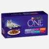 Purina One Ault Mixed Selection In Gravy Wet Cat Food