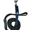 Leather Leash For Dogs Black 6 Feet